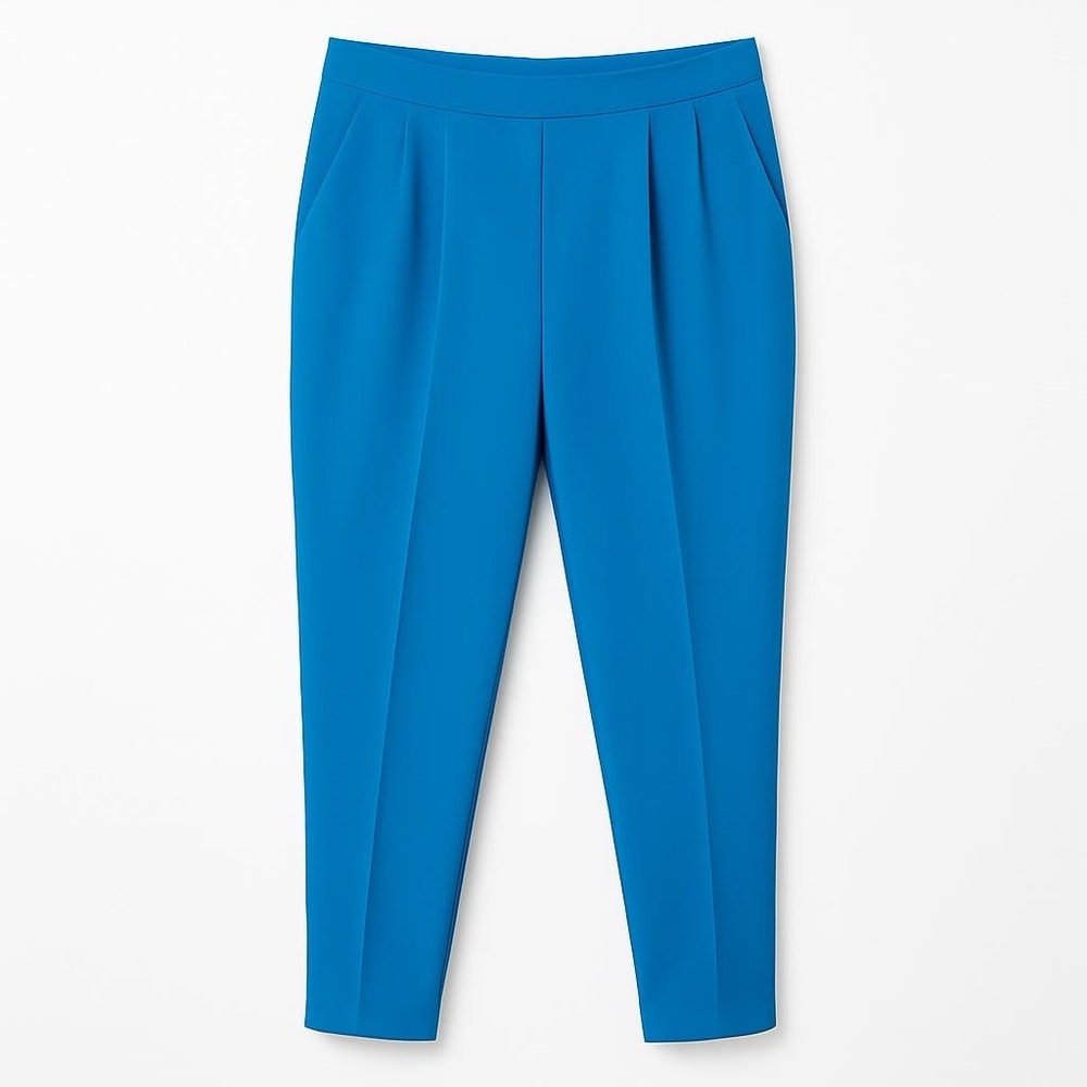 Isaac Mizrahi Teal Trouser Pants